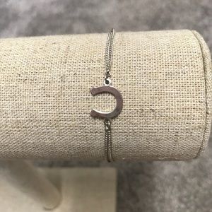 Stella & Dot wishing bracelet horseshoe